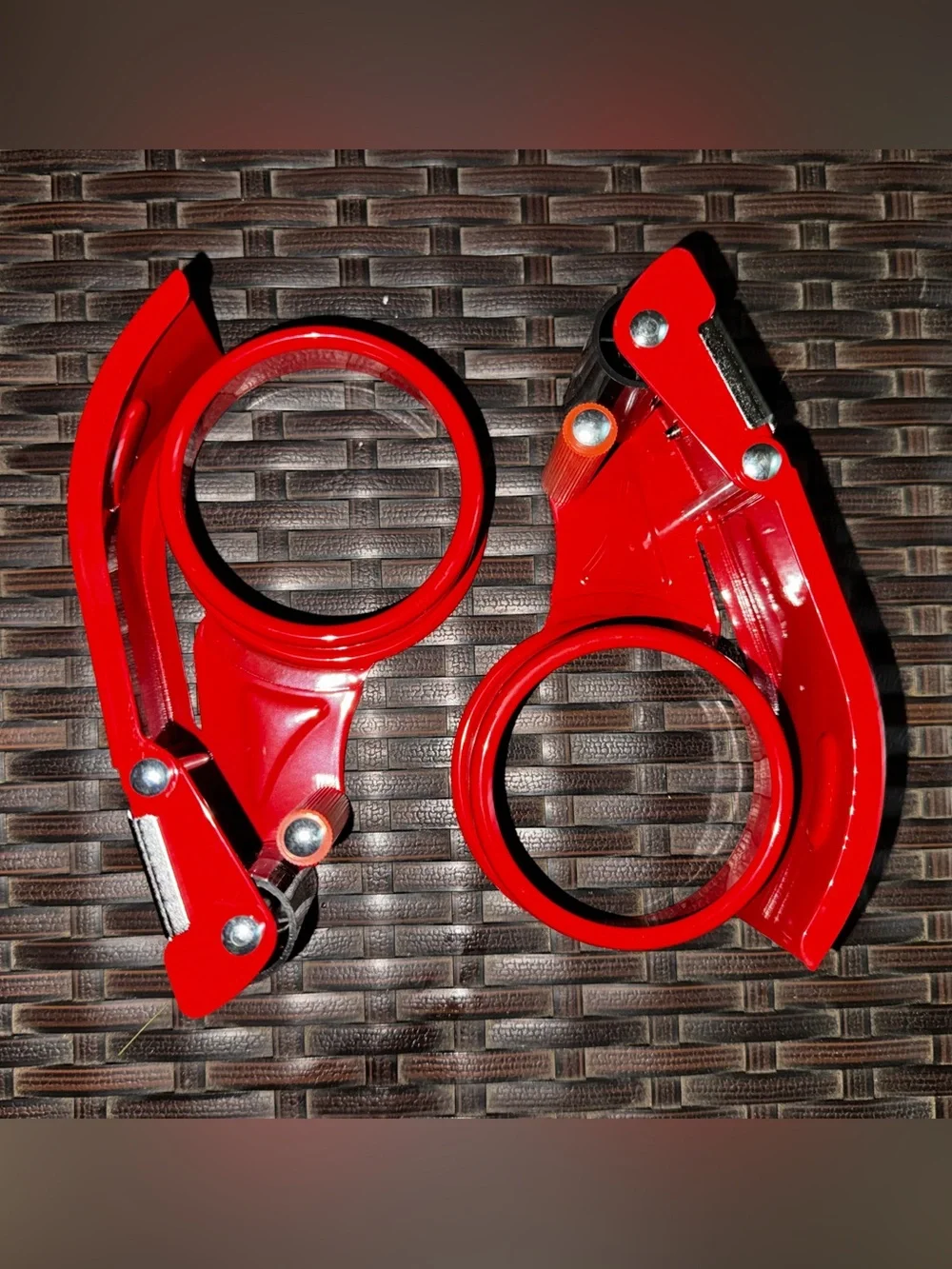 ULINE Red Metal 2” Tape Dispenser NEW